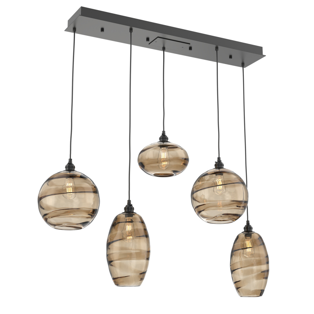 Misto Linear 5pc Multi-Pendant