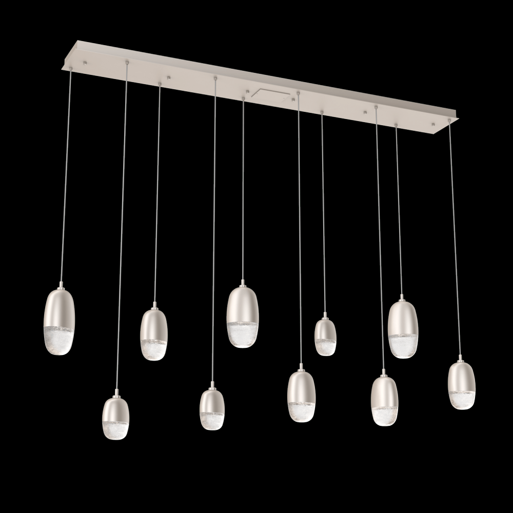 Pebble Linear 9pc Multi-Pendant