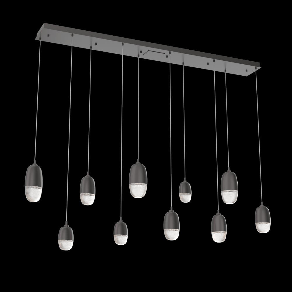 Pebble Linear 9pc Multi-Pendant
