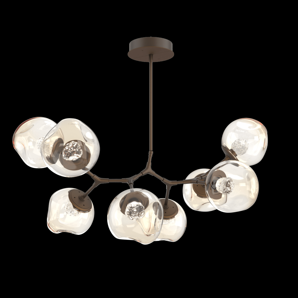 Luna 8pc Branch-Flat Bronze-Floret Inner