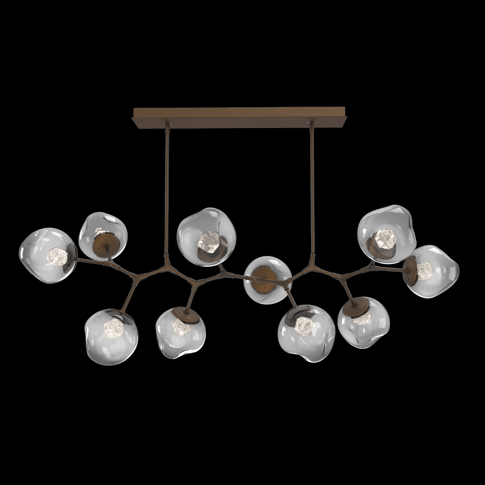 Luna 10pc Branch-Flat Bronze-Zircon Inner