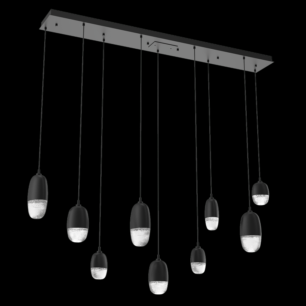 Pebble Linear 9pc Multi-Pendant
