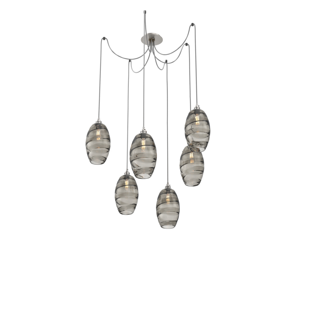 Ellisse Round 6pc Swag Multi-Pendant