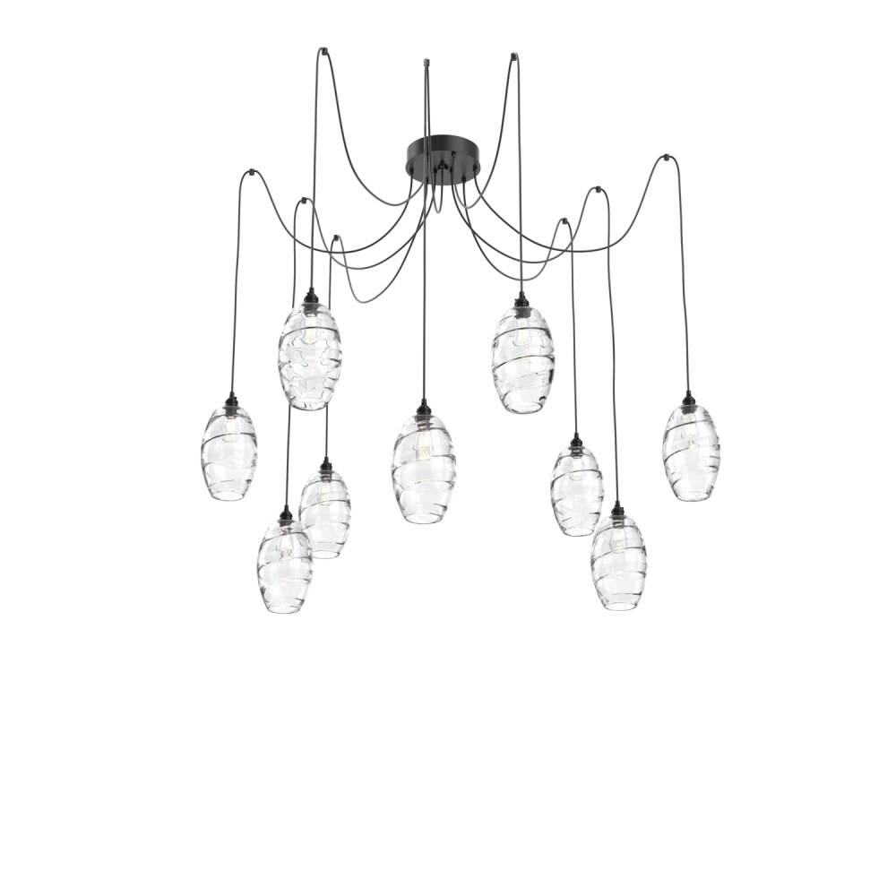 Ellisse Round 9pc Swag Multi-Pendant