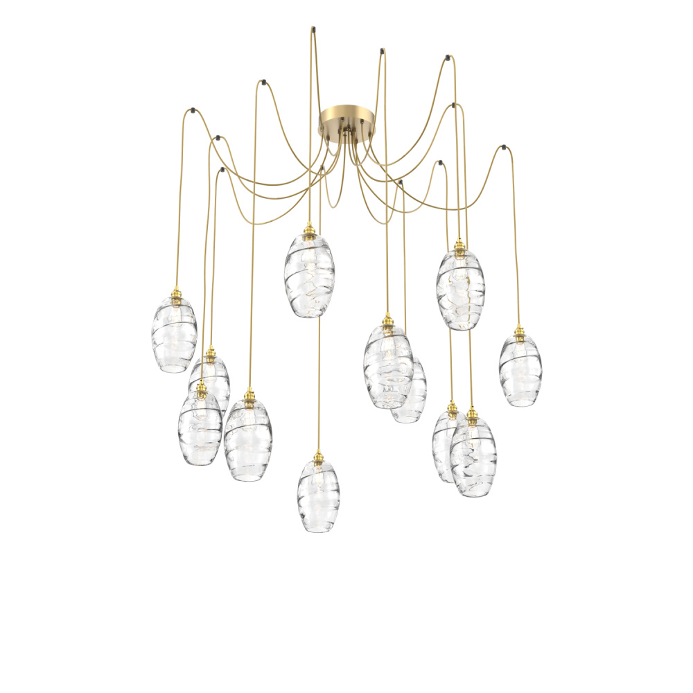Ellisse Round 12pc Swag Multi-Pendant