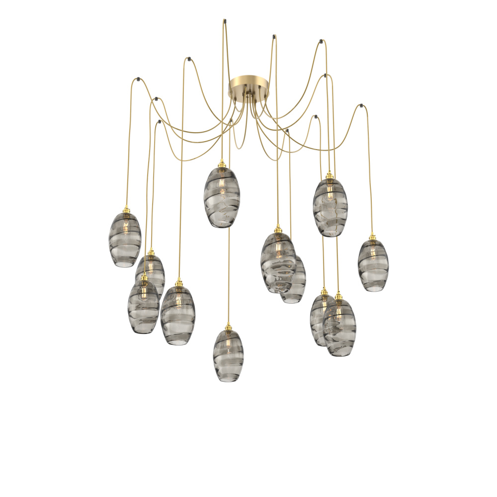 Ellisse Round 12pc Swag Multi-Pendant