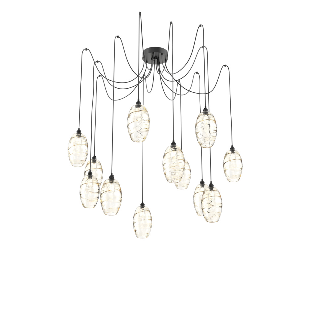 Ellisse Round 12pc Swag Multi-Pendant