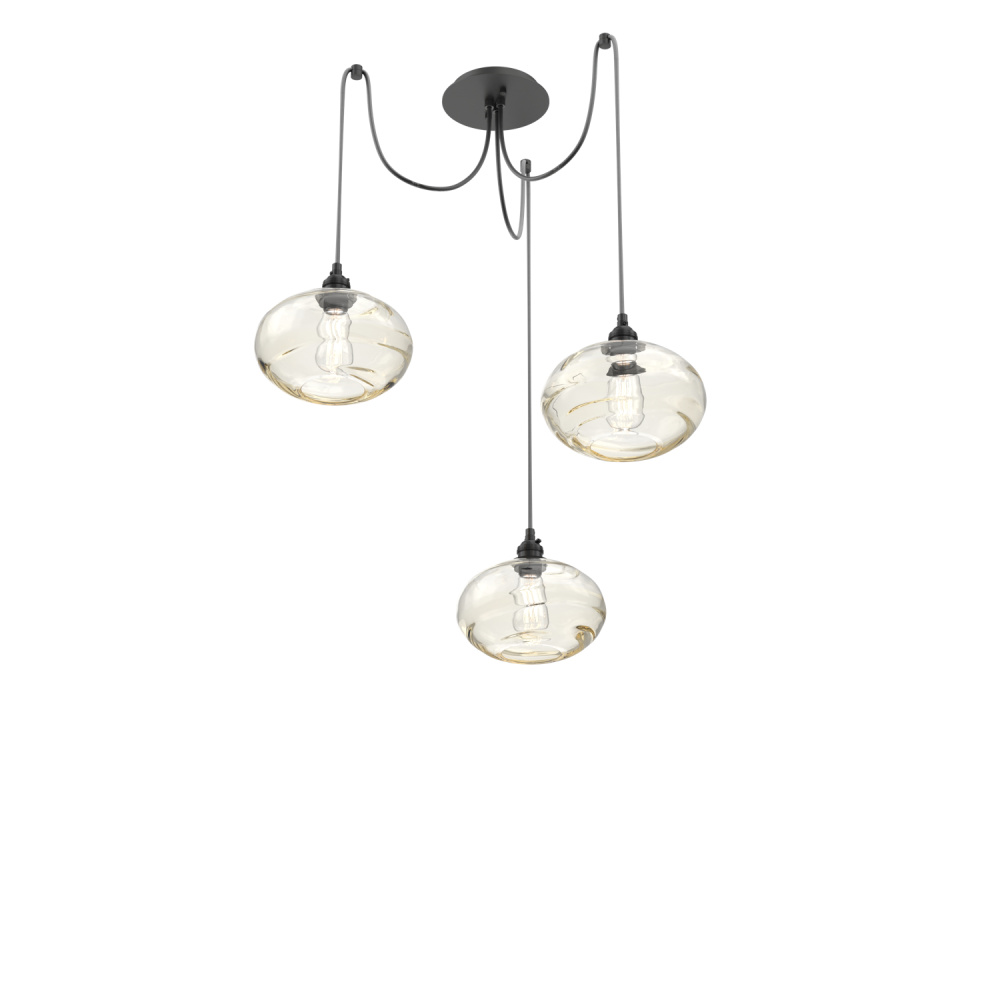 Coppa Round 3pc Swag Multi-Pendant