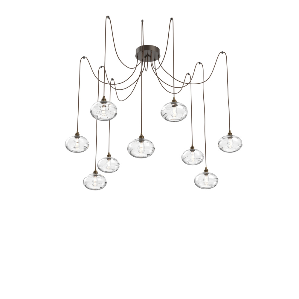 Coppa Round 9pc Swag Multi-Pendant