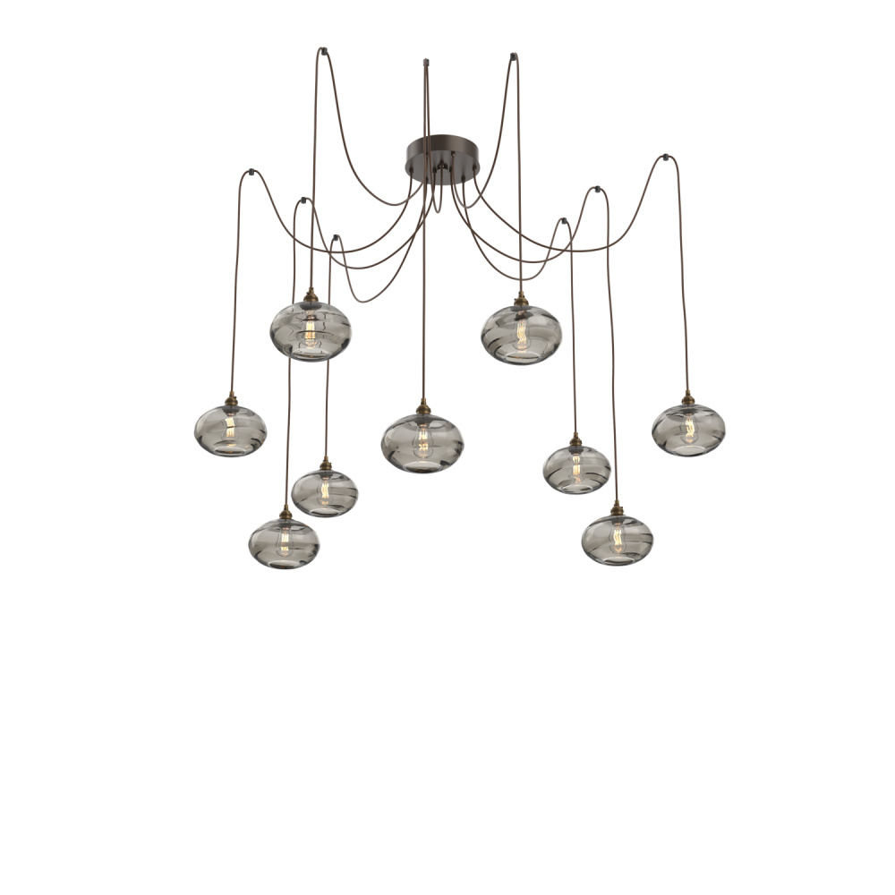 Coppa Round 9pc Swag Multi-Pendant