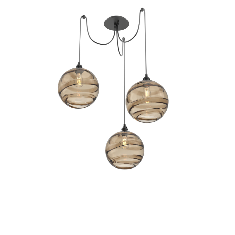 Terra Round 3pc Swag Multi-Pendant