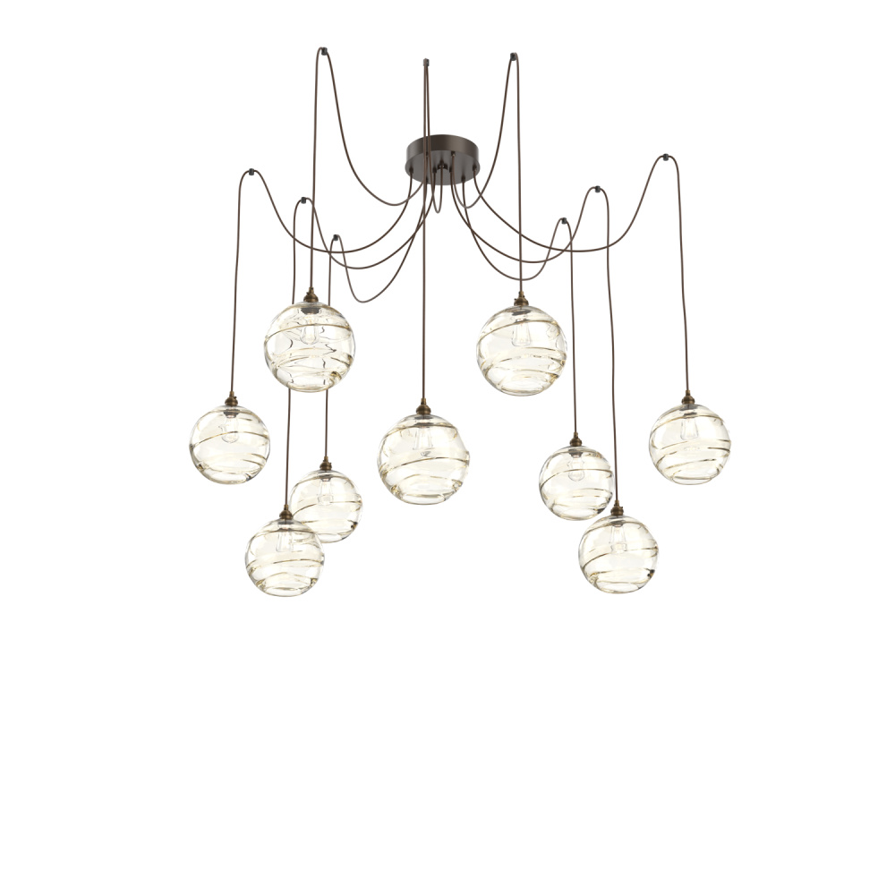 Terra Round 9pc Swag Multi-Pendant