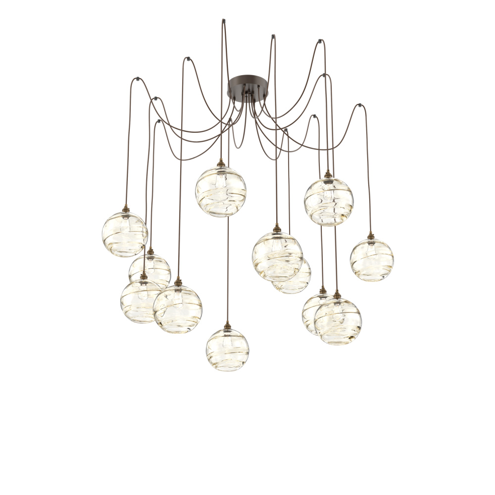 Terra Round 12pc Swag Multi-Pendant
