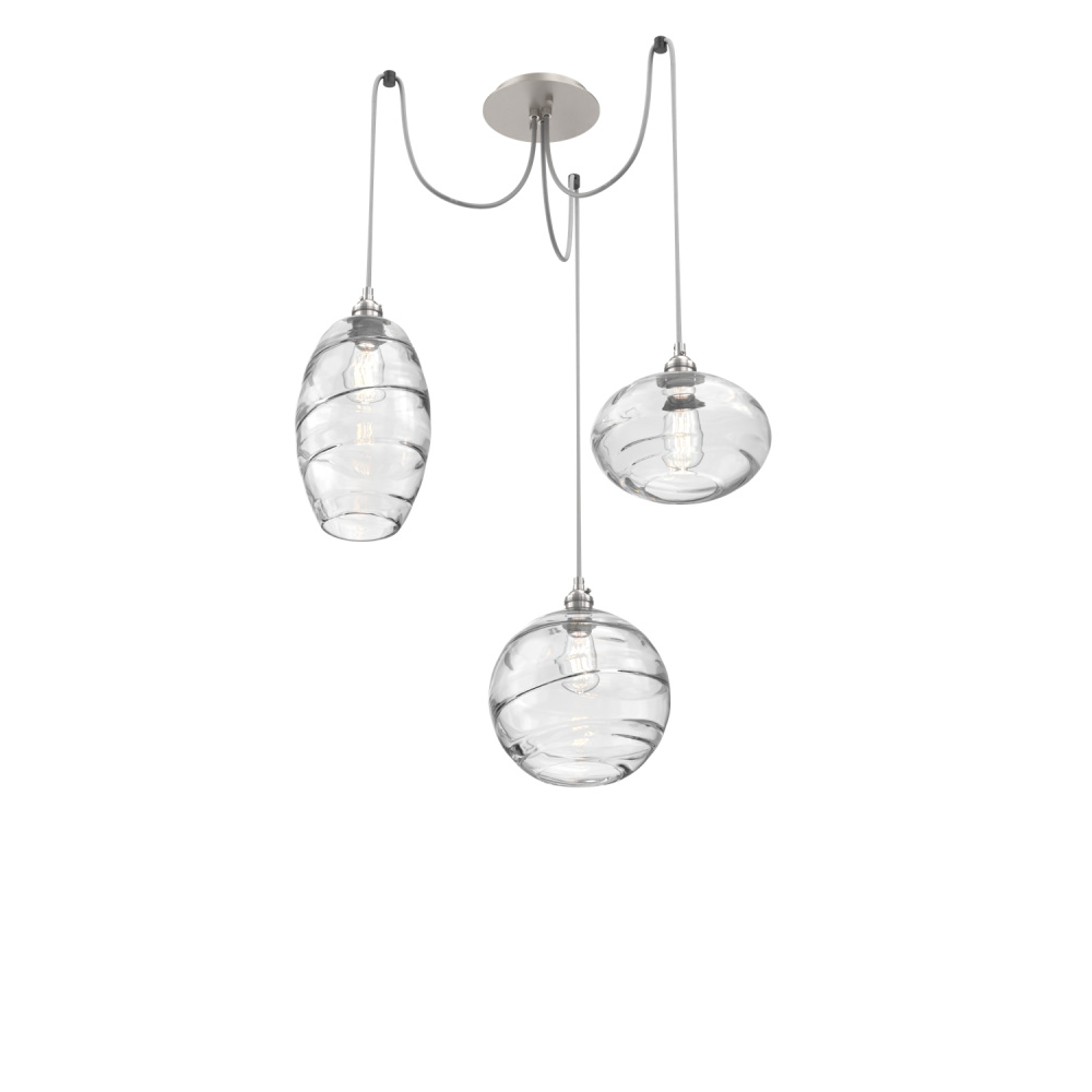 Misto Round 3pc Swag Multi-Pendant