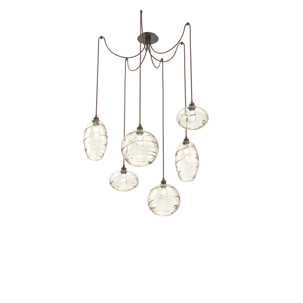 Misto Round 6pc Swag Multi-Pendant