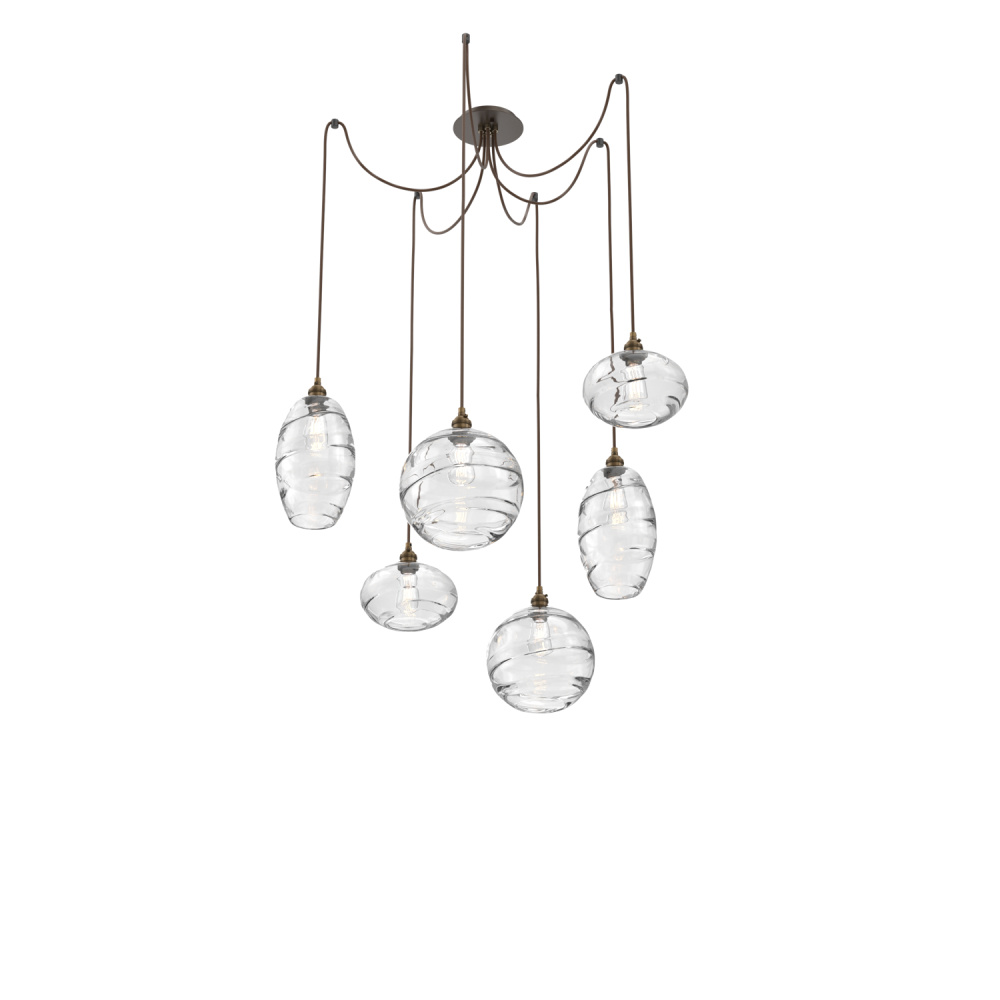 Misto Round 6pc Swag Multi-Pendant