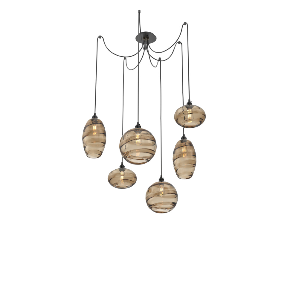 Misto Round 6pc Swag Multi-Pendant