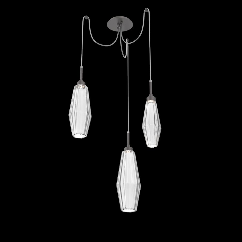 Aalto Round 3pc Swag Multi-Pendant