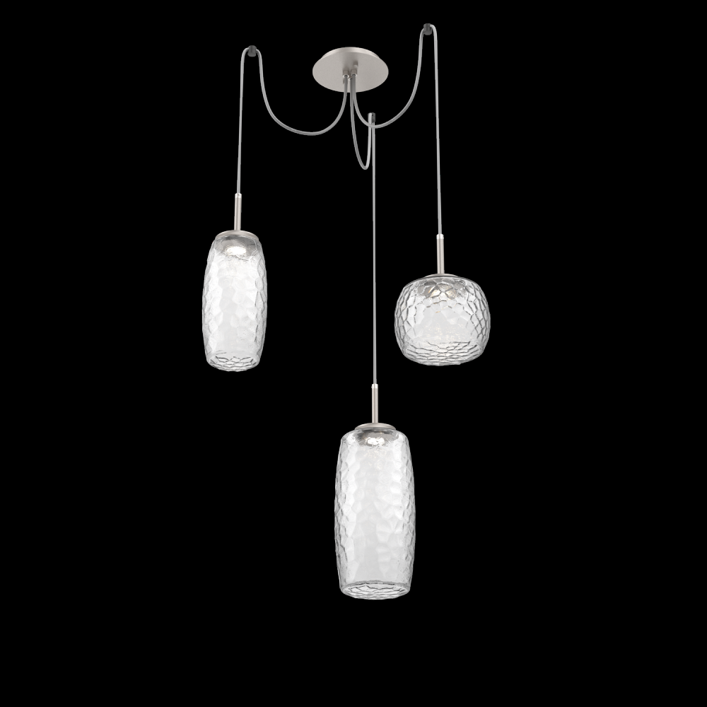 Vessel Round 3pc Swag Multi-Pendant
