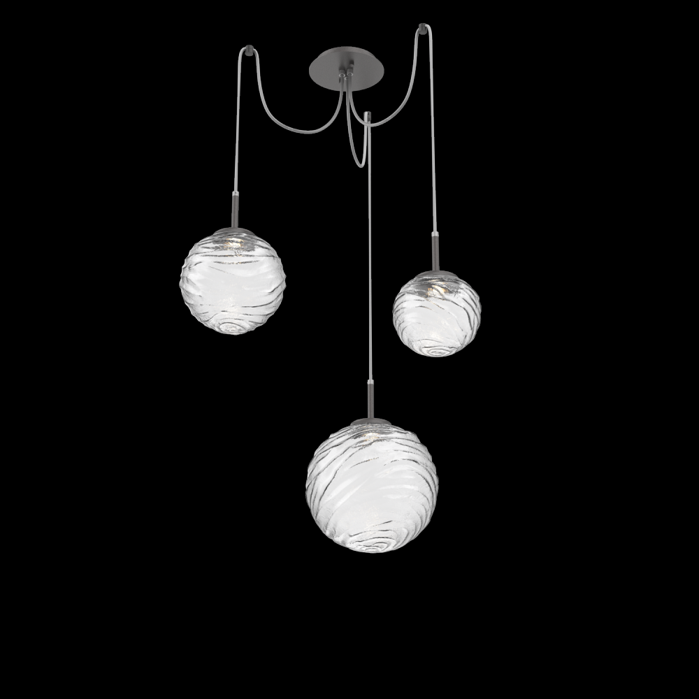 Gaia Round 3pc Swag Multi-Pendant