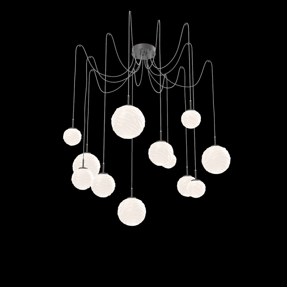 Gaia Round 12pc Swag Multi-Pendant