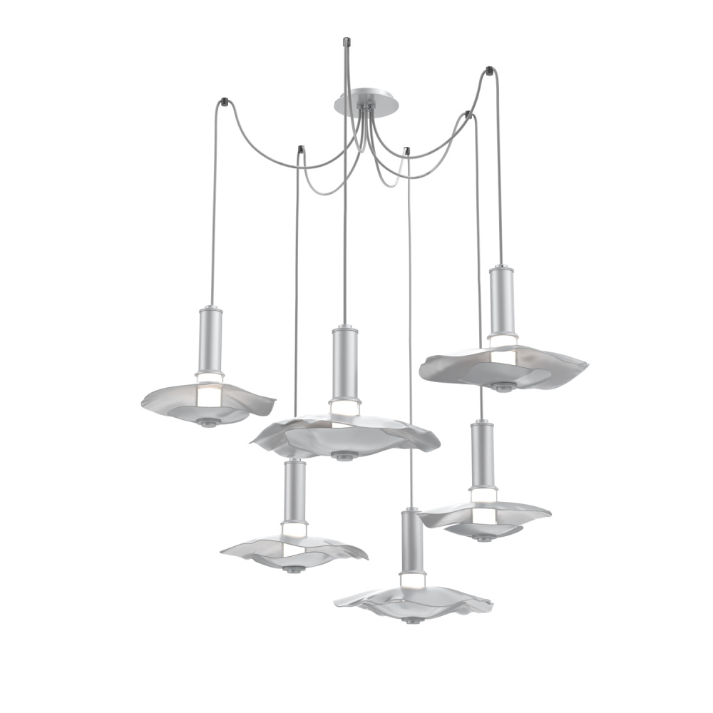 Cumulus Round 6pc Swag Multi-Pendant Chandelier