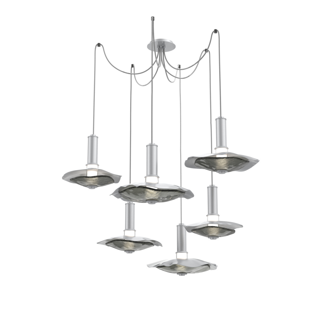 Cumulus Round 6pc Swag Multi-Pendant Chandelier