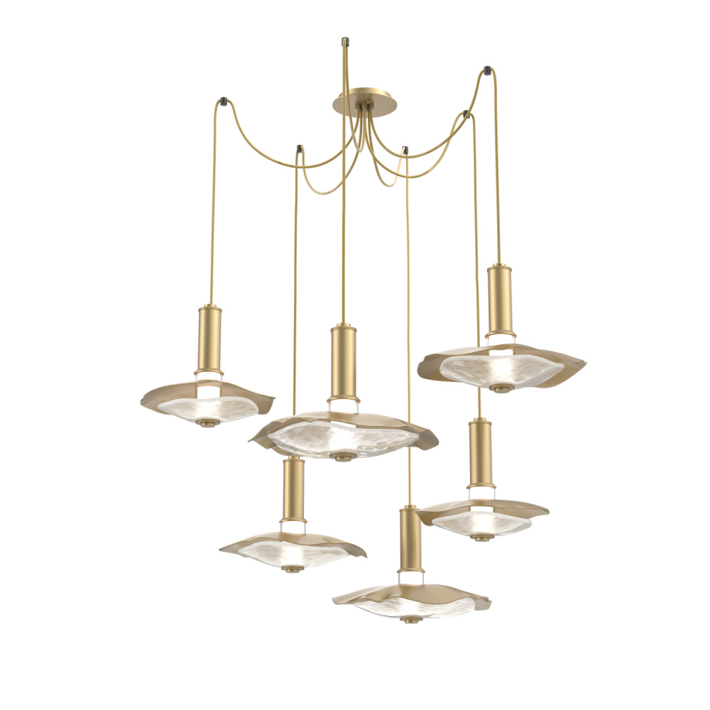 Cumulus Round 6pc Swag Multi-Pendant Chandelier