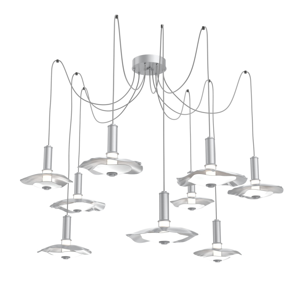 Cumulus Round 9pc Swag Multi-Pendant Chandelier