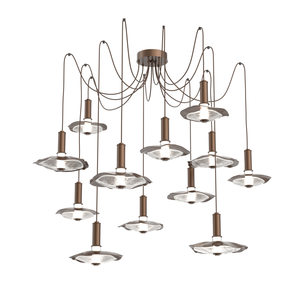 Cumulus Round 12pc Swag Multi-Pendant Chandelier