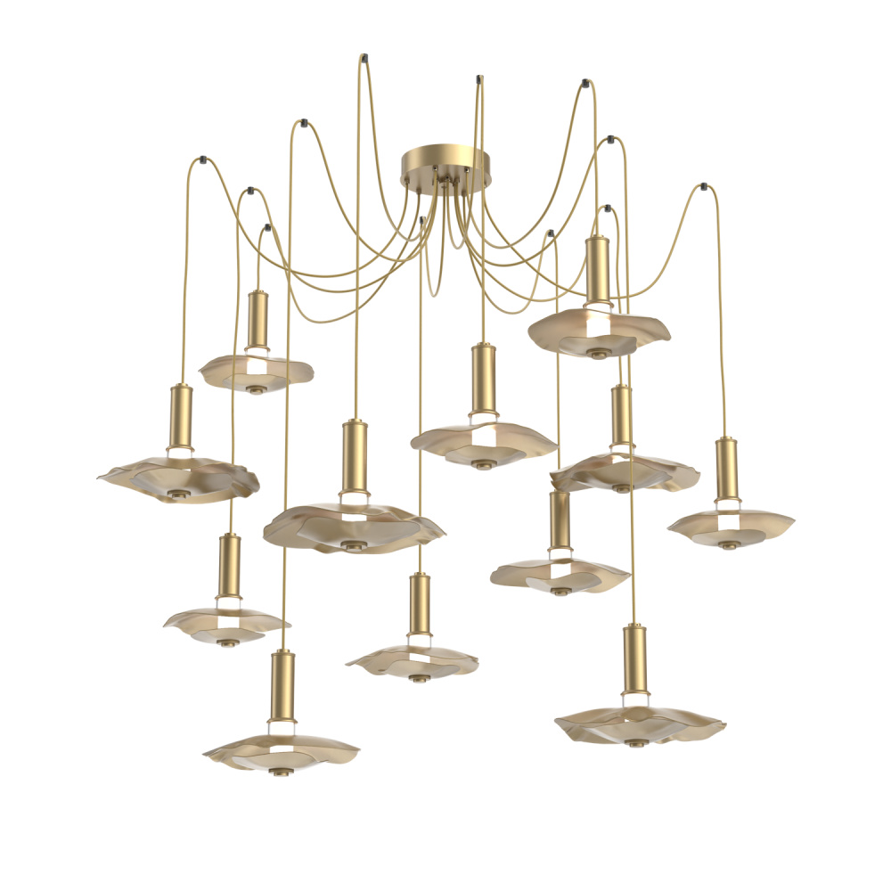 Cumulus Round 12pc Swag Multi-Pendant Chandelier