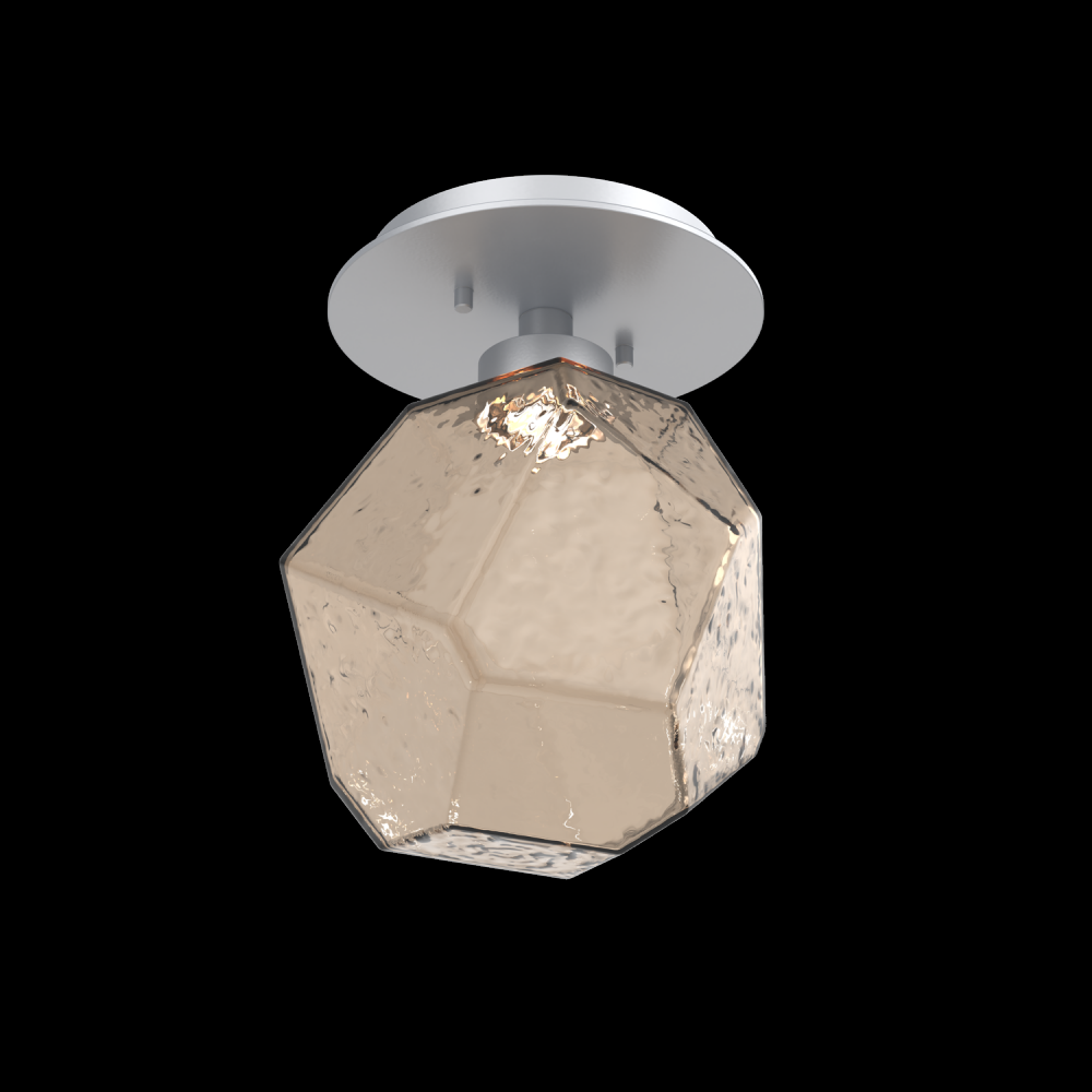 Single Glass Sconce & Flush Mount - Gem