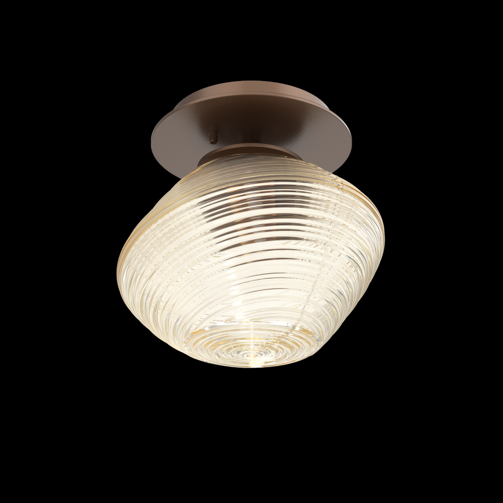 Single Glass Sconce & Flush Mount - Mesa