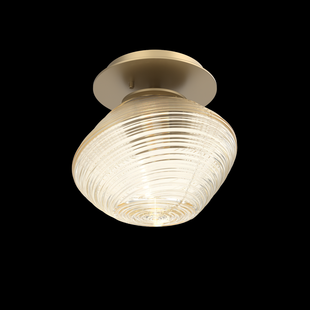 Single Glass Sconce & Flush Mount - Mesa