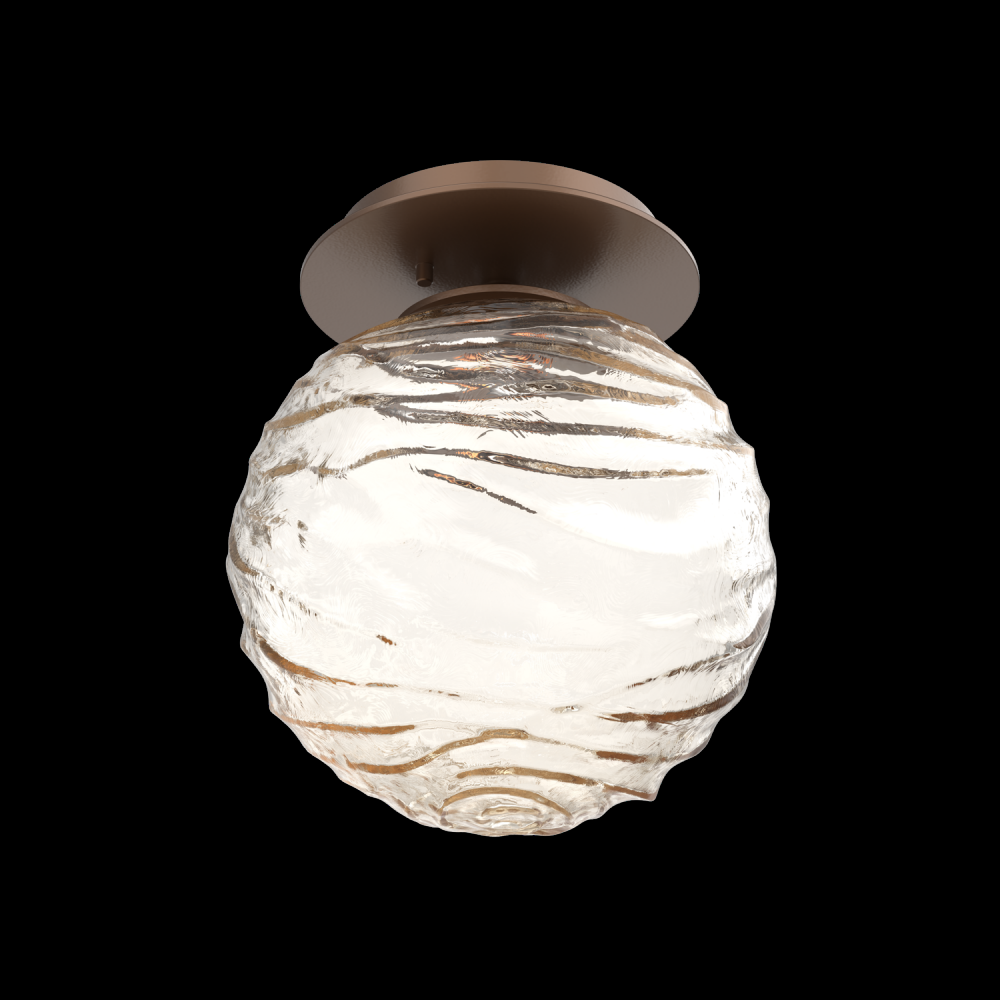 Single Glass Sconce & Flush Mount - Gaia