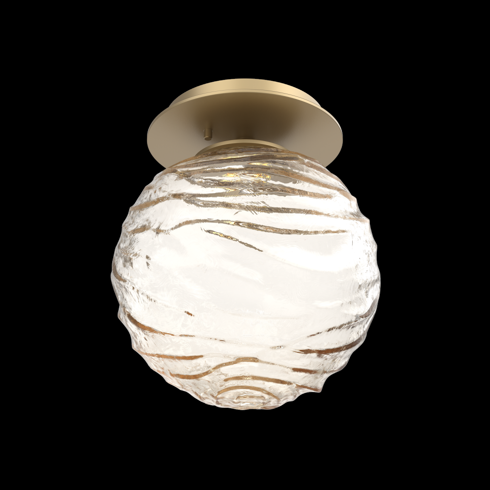 Single Glass Sconce & Flush Mount - Gaia