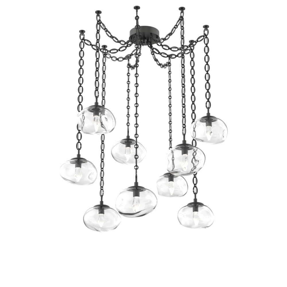 Nova LED Multi Light Pendant Matte Black