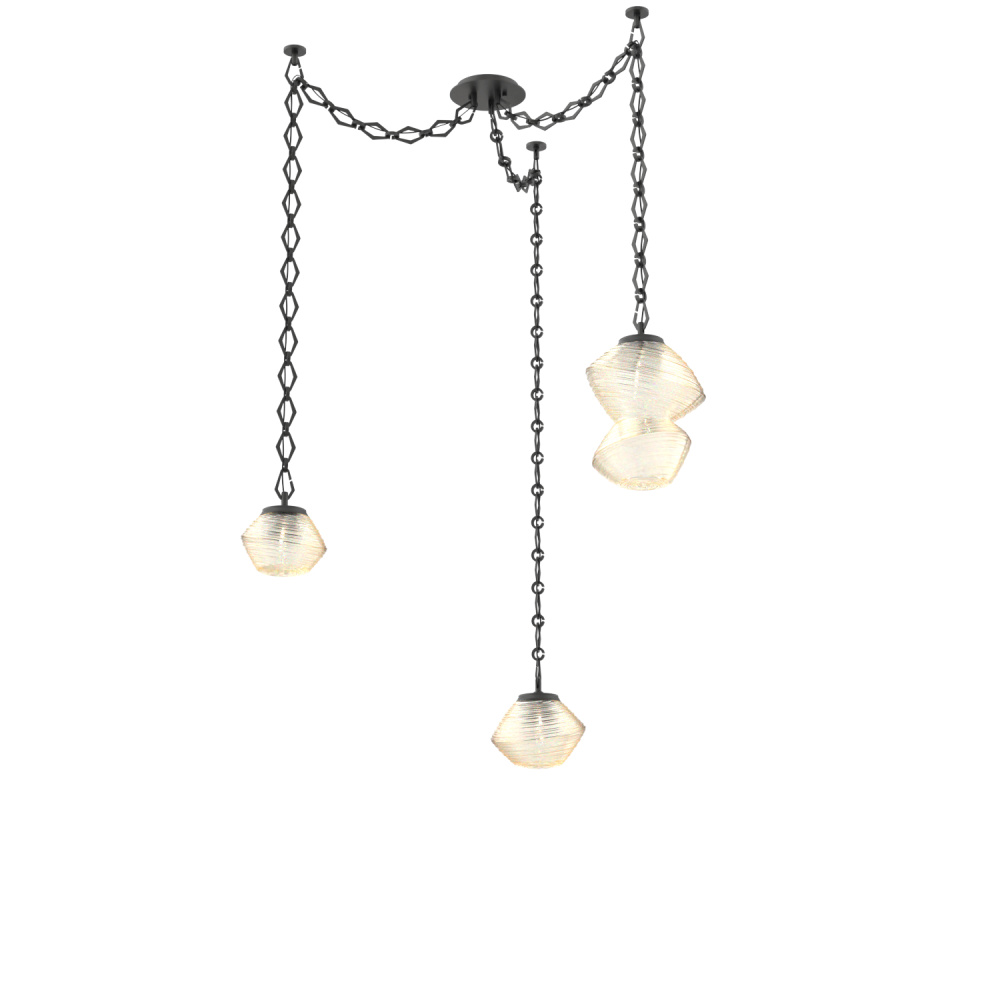 Mesa Multi Light Pendant Matte Black
