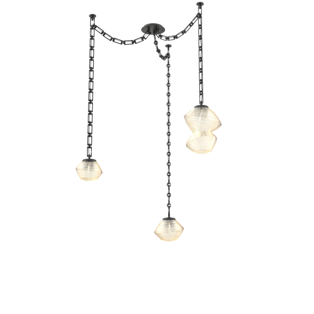 Mesa Multi Light Pendant Matte Black