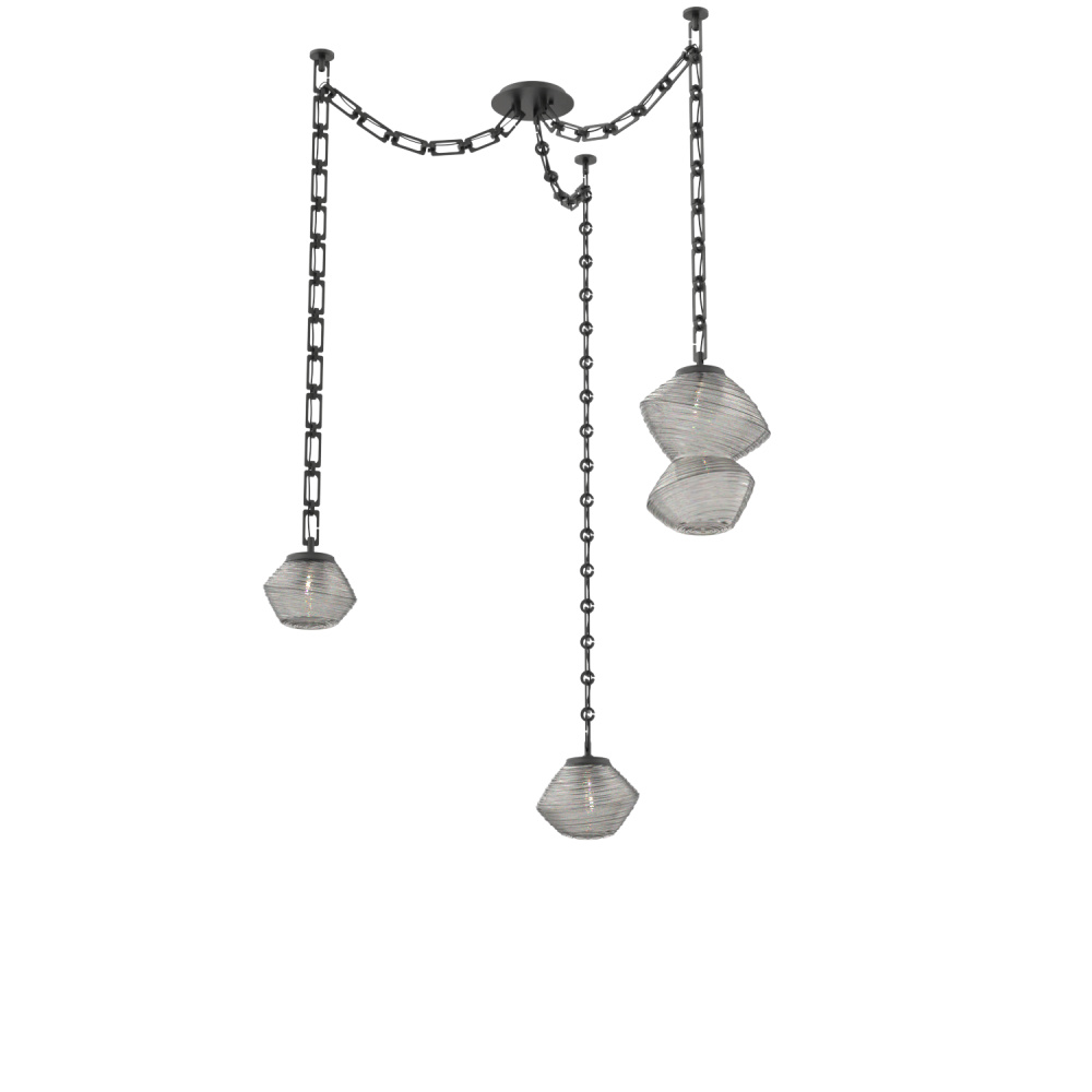 Mesa Multi Light Pendant Matte Black
