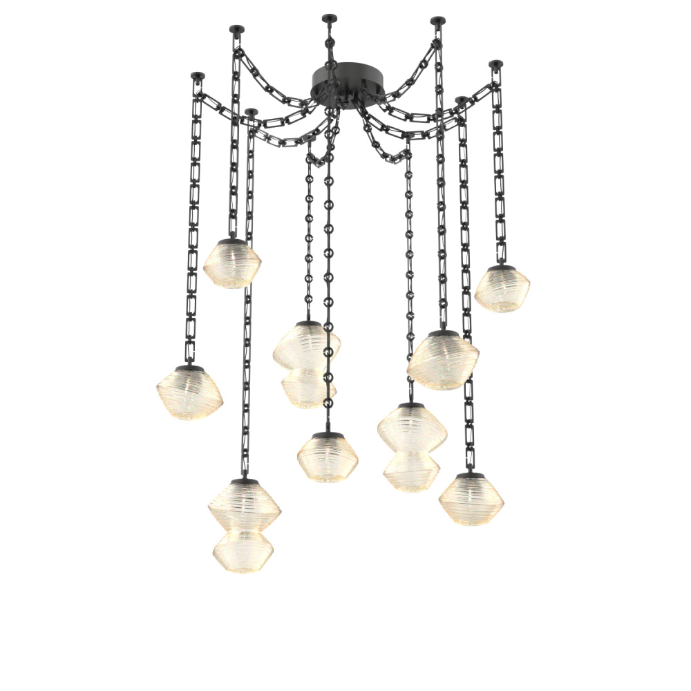 Mesa Multi Light Pendant Matte Black