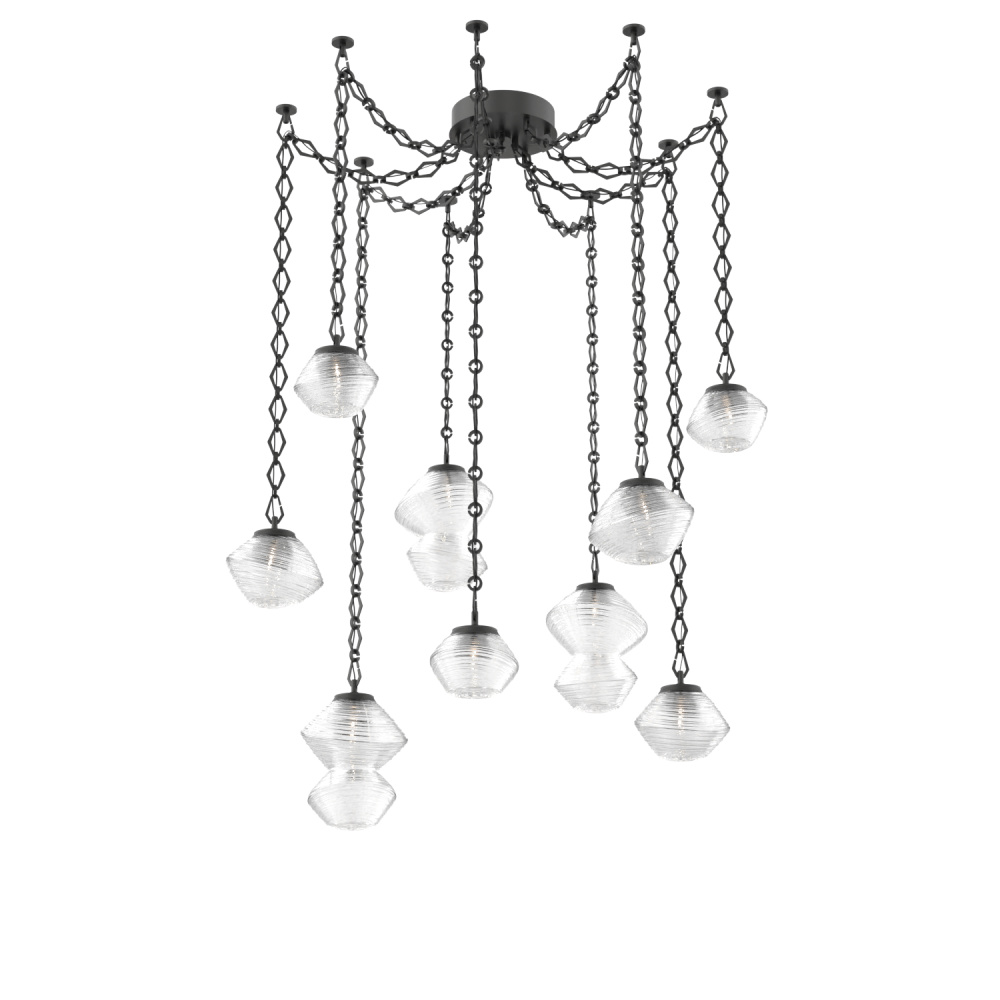 Mesa Multi Light Pendant Matte Black