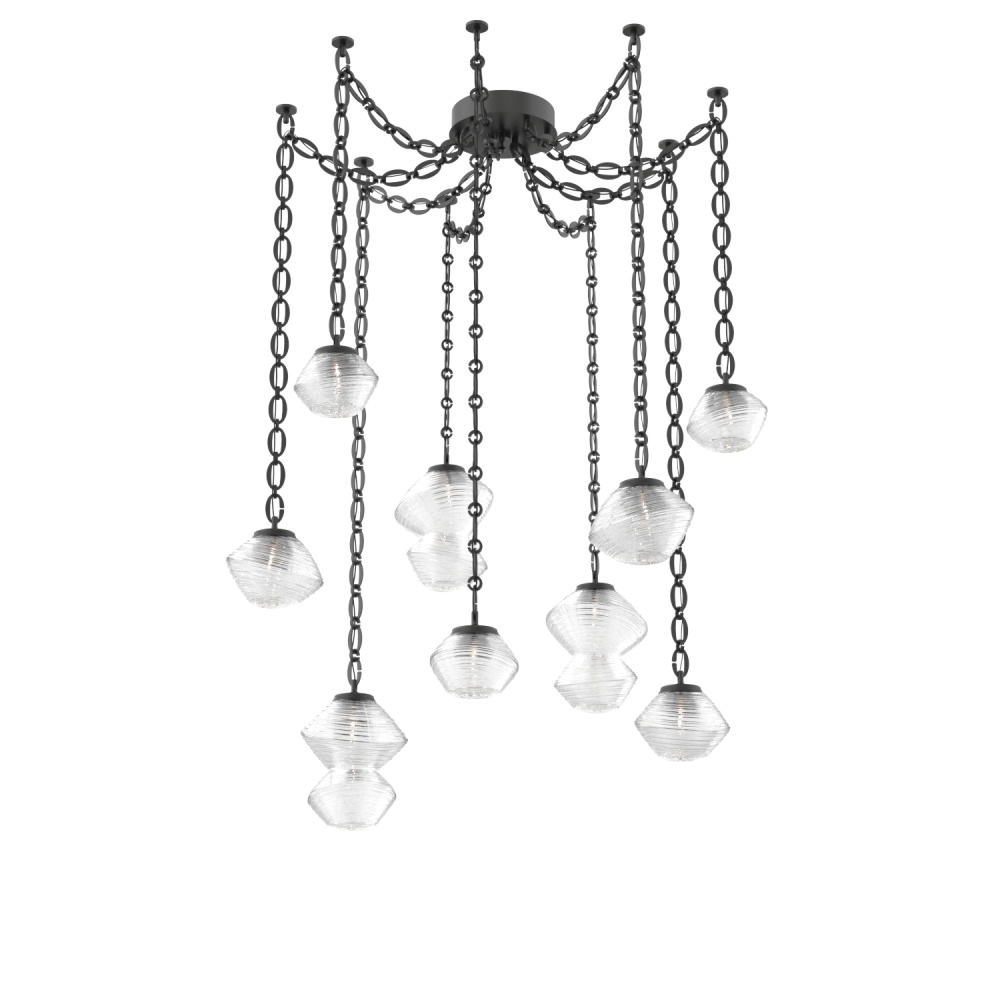 Mesa Multi Light Pendant Matte Black