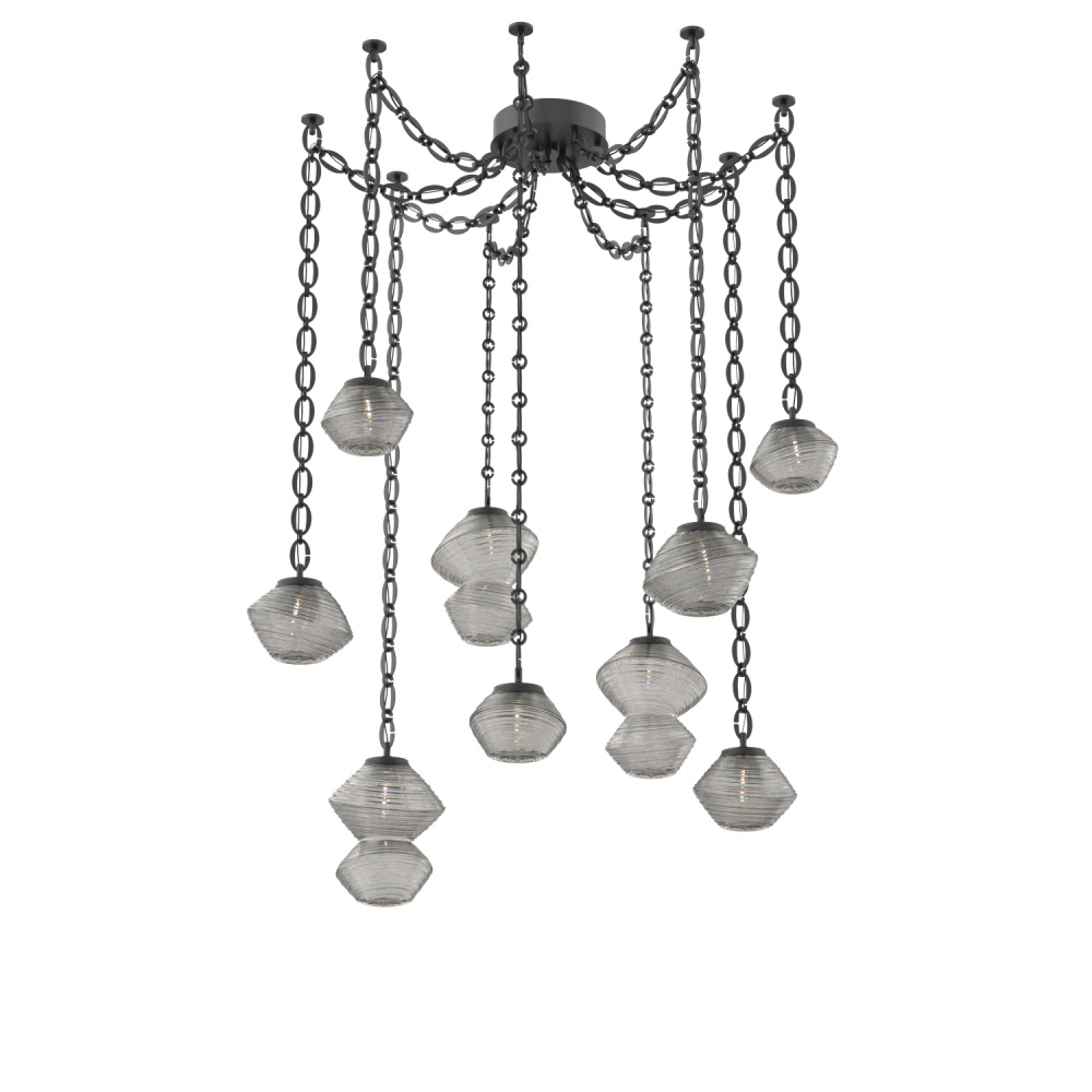 Mesa Multi Light Pendant Matte Black