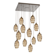 Hammerton CHB0035-12-FB-OB-C01-E2 - Ellisse Square 12pc Multi-Pendant