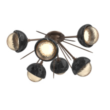 Hammerton CLB0093-02-BB-A-L1-BM - Cabochon Semi Flush Mount Burnished Bronze