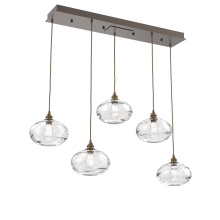Hammerton PLB0036-05-FB-OC-C01-E2 - Coppa Linear 5pc Multi-Pendant