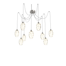 Hammerton SCB0035-09-BS-OA-C01-E2 - Ellisse Round 9pc Swag Multi-Pendant