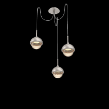 Hammerton SCB0093-03-BS-A-C01-L1-MS - Cabochon Round 3pc Swag Multi-Pendant