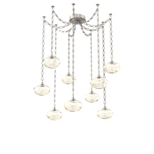 Hammerton SNB0036-09-BS-OA-CH1-E2 - Coppa Multi Light Pendant Multi Port Canopy Beige Silver